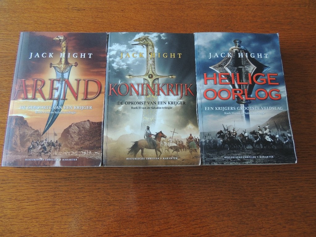 De Saladin trilogie, Ophalen of Verzenden, Gelezen
