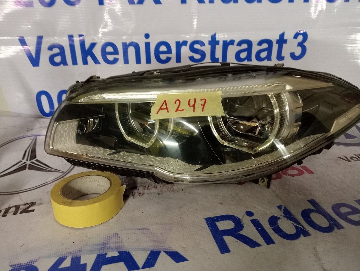 BMW F10 F11 LCI ADAPTIEVE VOL LED KOPLAMP LINKS 7352481-08, Gebruikt, -, -, Ophalen of Verzenden