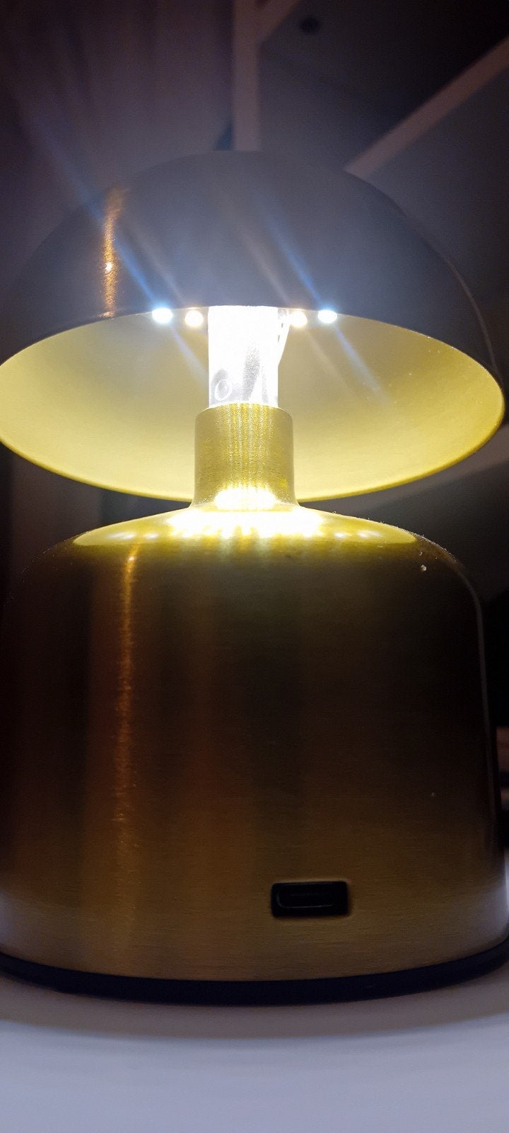 Nachtlamp, Ophalen