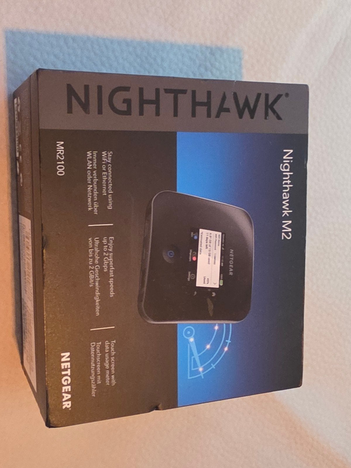 Netgear Nighthawk M2 MR2100 Mobiele Router, Computers en Software, Ophalen of Verzenden, Zo goed als nieuw, Router, Netgear