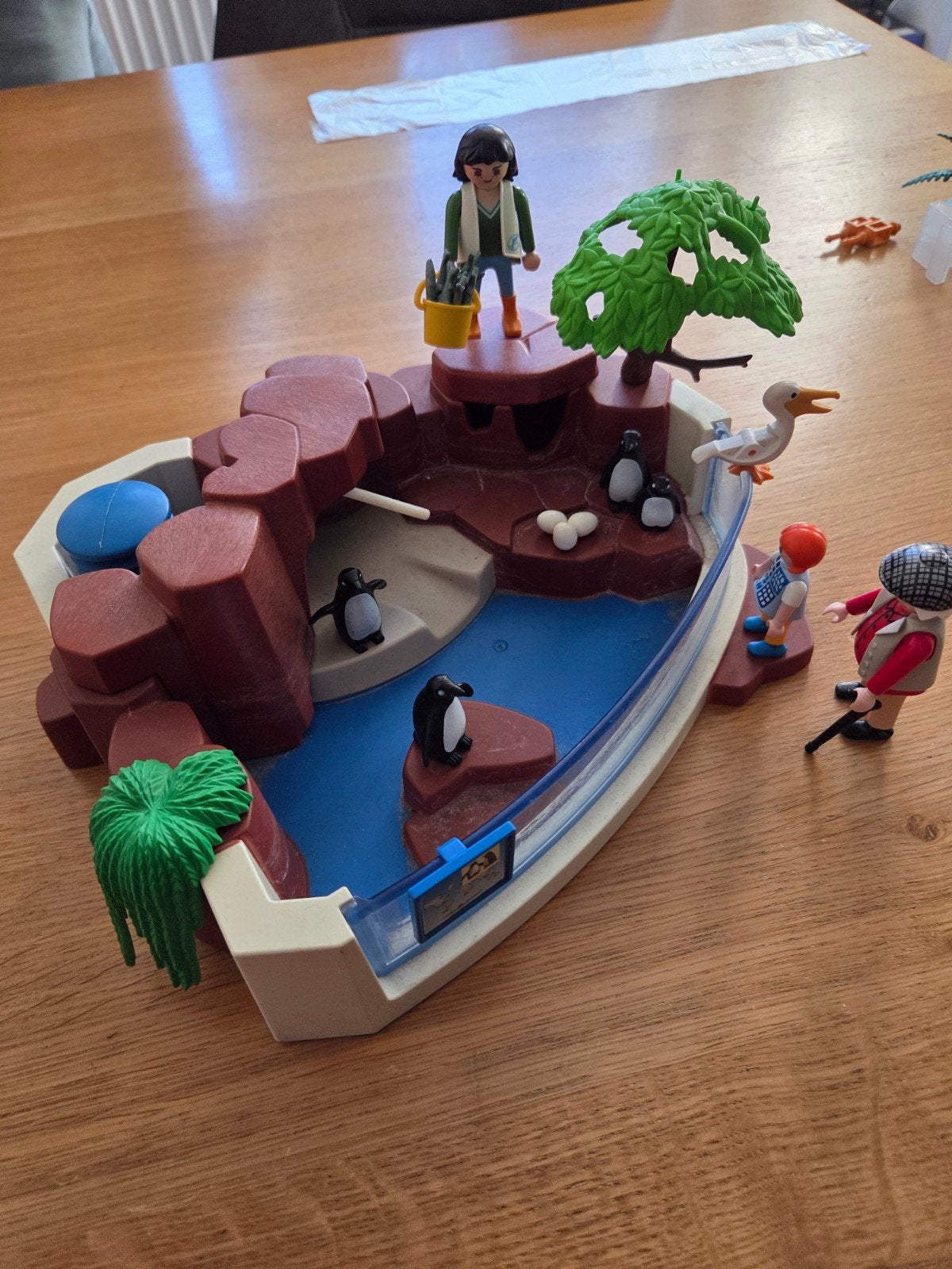 Playmobil Pinguïn bassin - set 4462, Gebruikt, Gebouw, Complete set, Ophalen of Verzenden
