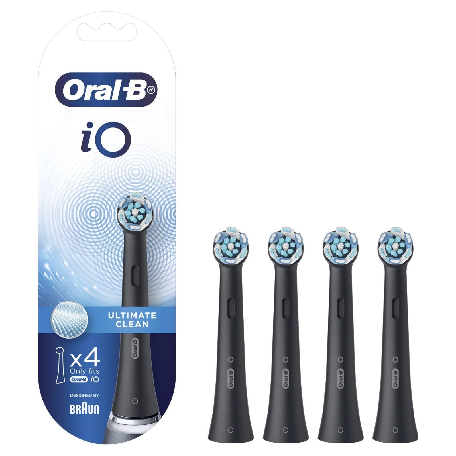 Oral-B iO Ultimate Clean Opzetborstels - 4 stuks, Ophalen of Verzenden, Nieuw, Mondverzorging