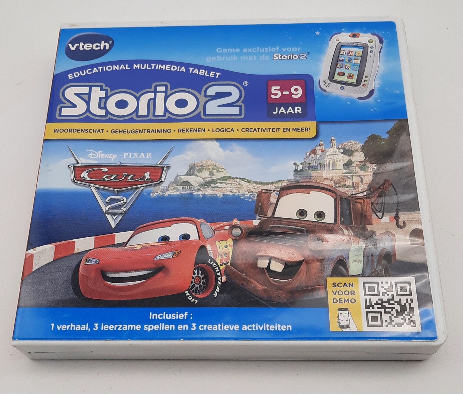 VTech Storio 2 Disney Pixar Cars2, Kinderen en Baby's, Ophalen of Verzenden, Zo goed als nieuw, 6 jaar of ouder