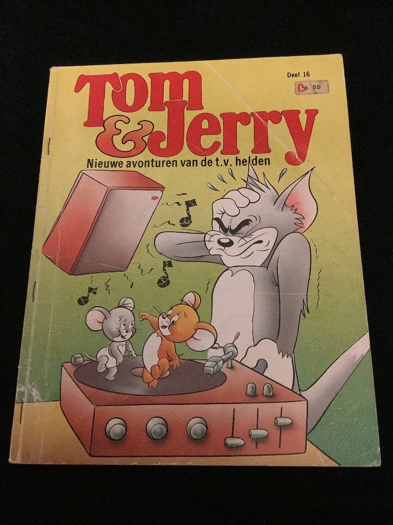 Stripboek Tom & Jerry Nieuwe avonturen van de t.v. helden, Boeken, Eén stripboek, Ophalen of Verzenden, Gelezen