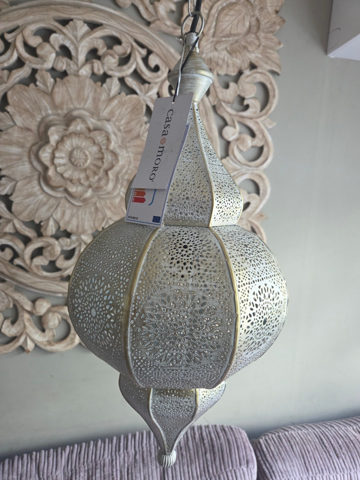 Marokkaanse hanglamp Casa Moro - Nieuw, Nieuw, Metaal, Marokkaans, Oosters, Bohemien, E27 (groot)