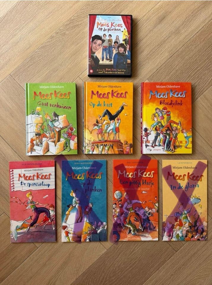 Mees Kees pakket, 1 luister- en 3 leesboeken en dvd, Ophalen of Verzenden, Zo goed als nieuw, Fictie algemeen