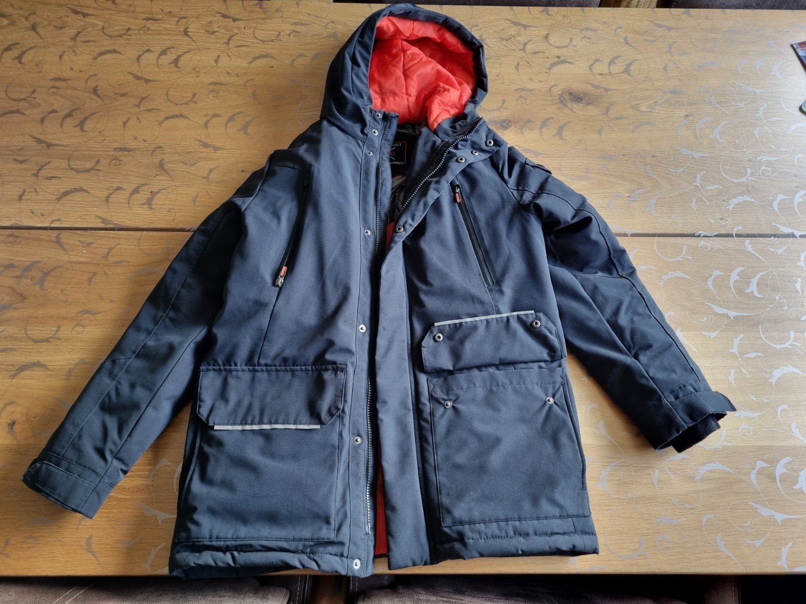Stoere winterjas maat 158, Ophalen, Zo goed als nieuw, Jas