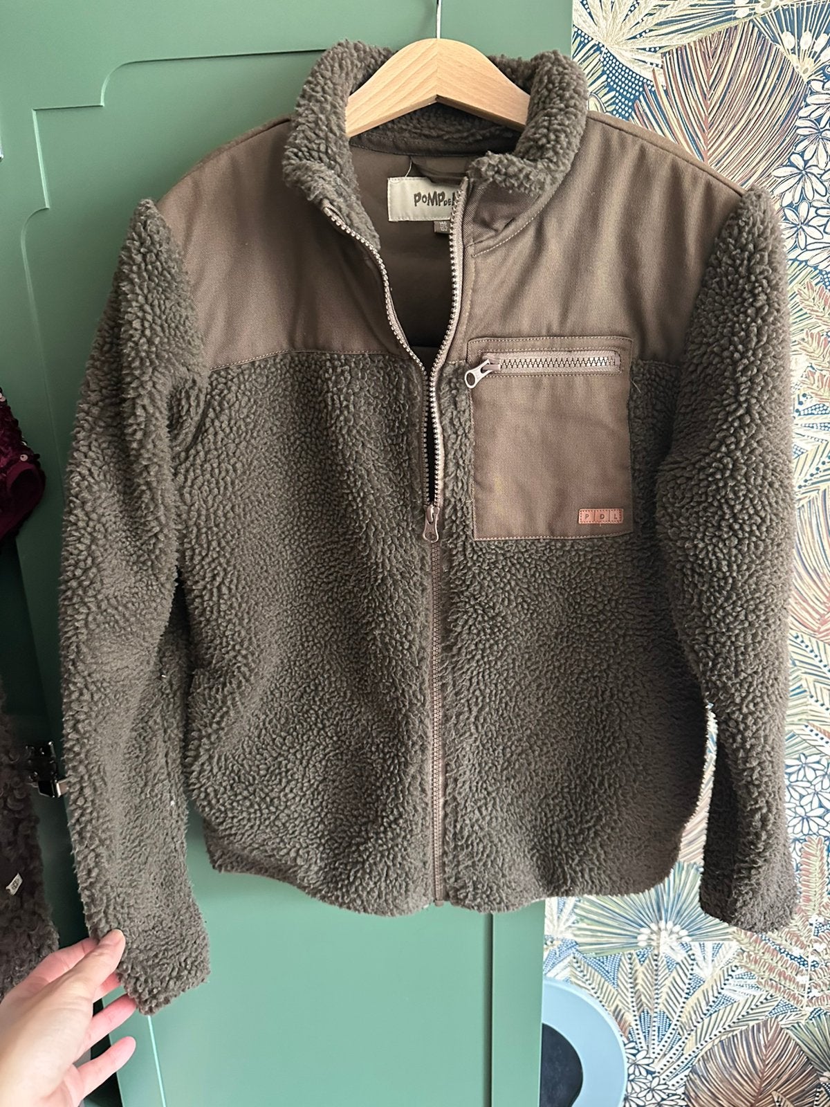 POMPdeLUX teddy jas, Verzenden, Gedragen, Overige maten, Bruin