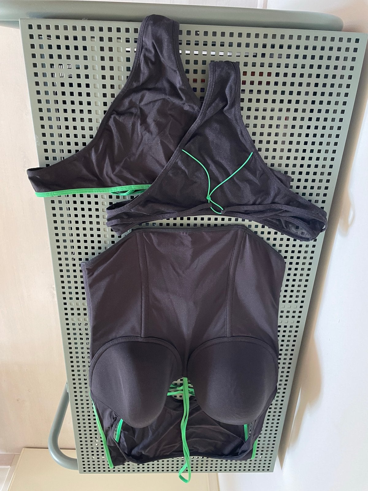 Marlies Dekkers Zwarte bustier en strings/ set, Ophalen of Verzenden, Zwart, Setje