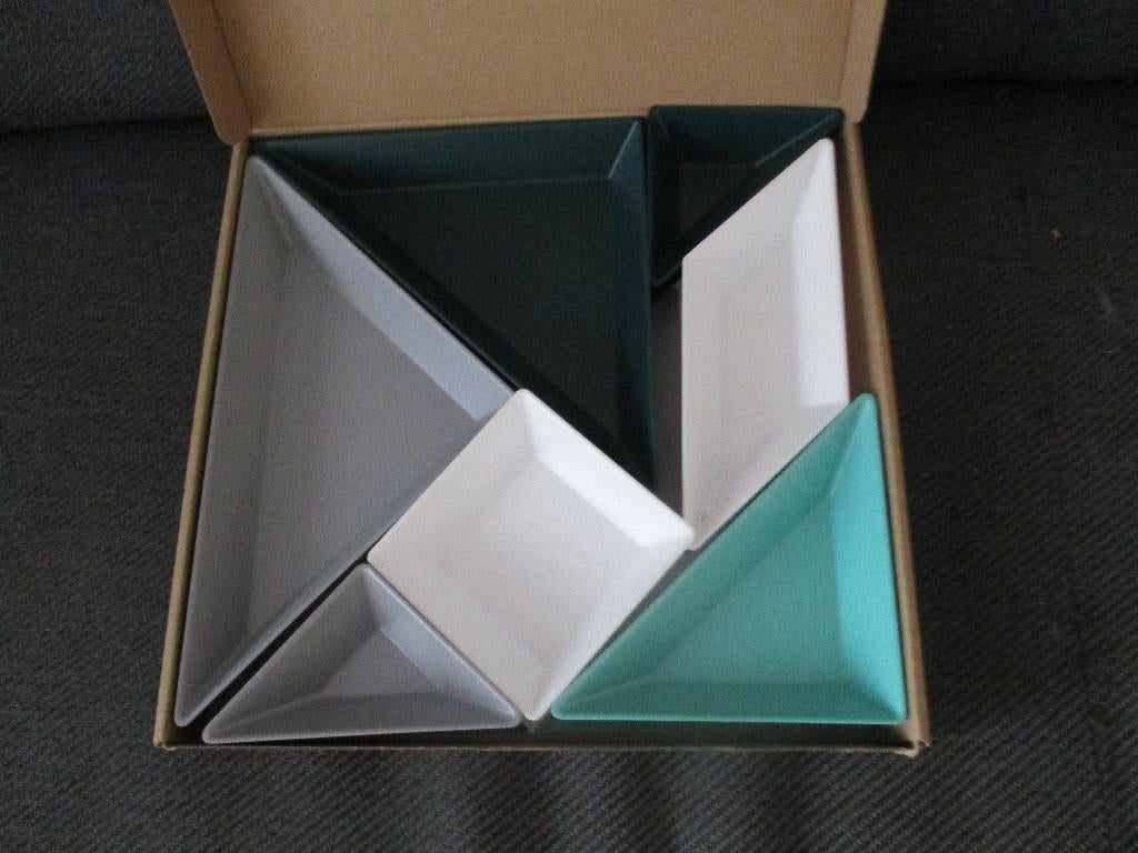 koziol Tangram 7 delig, Ophalen of Verzenden, Zo goed als nieuw