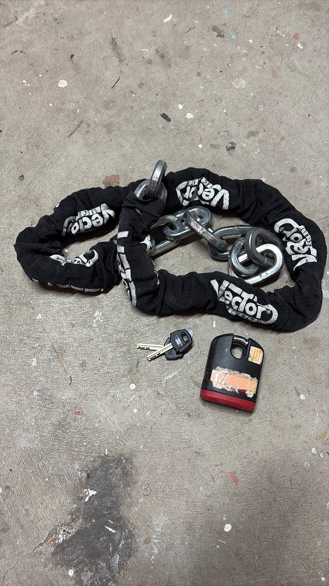 Motor/scooter slot merk  vector, Ophalen of Verzenden, Zo goed als nieuw