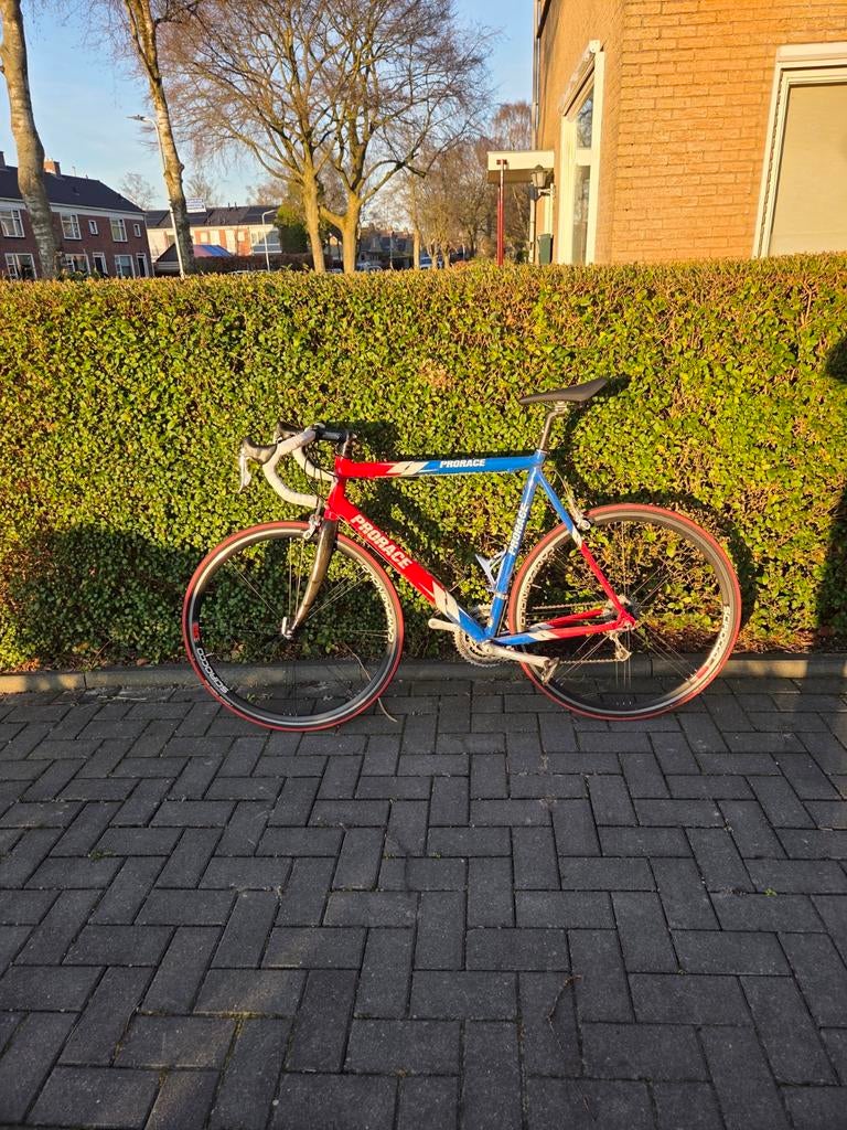 Racefiets maat 58 - Prorace, Fietsen en Brommers, Fietsen | Racefietsen, Gebruikt, Aluminium, 57 tot 61 cm, Meer dan 20 versnellingen
