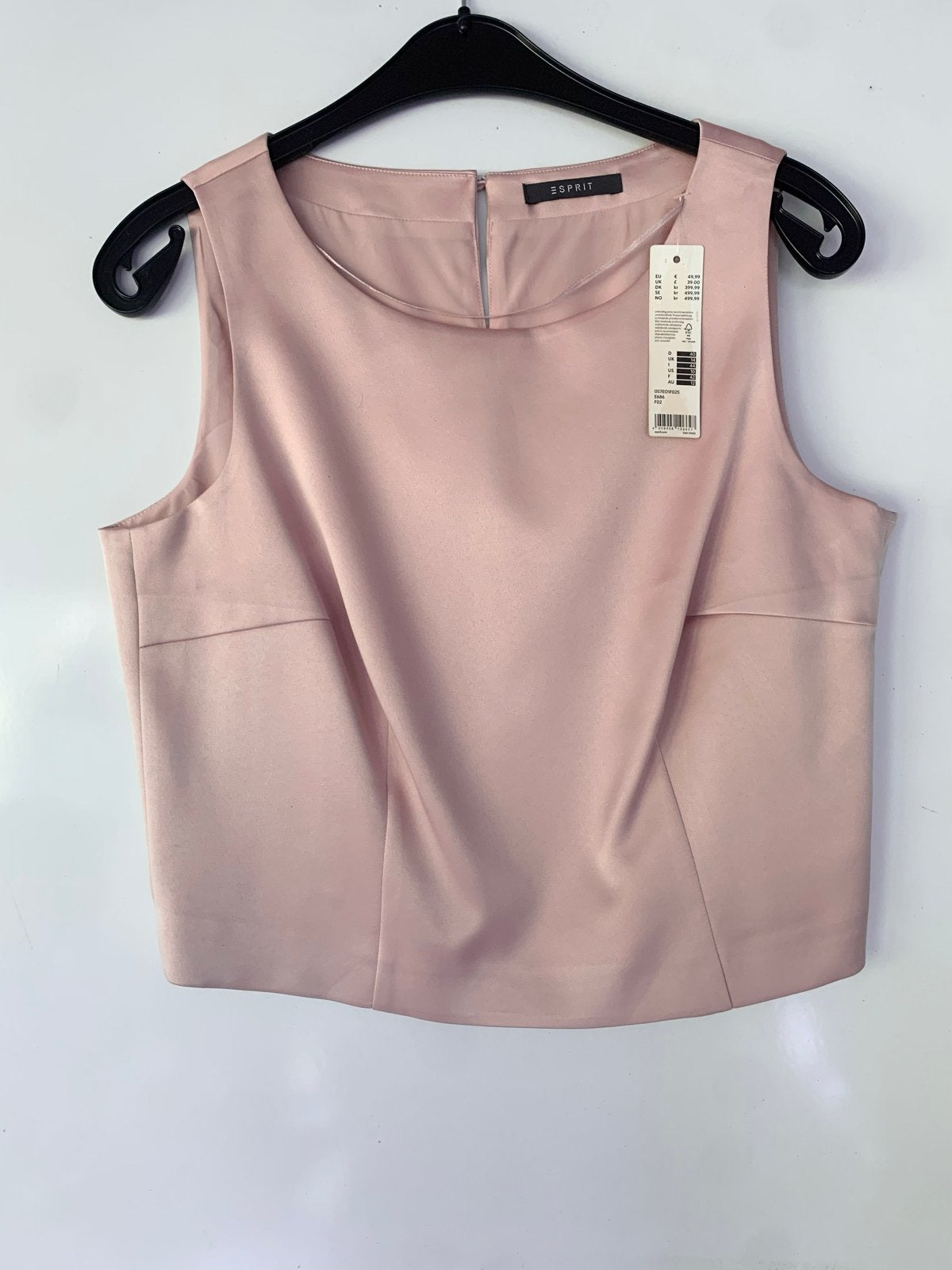 Zacht leverkleurige top van Esprit, Maat 38/40 (M), Nieuw, Ophalen of Verzenden, Roze