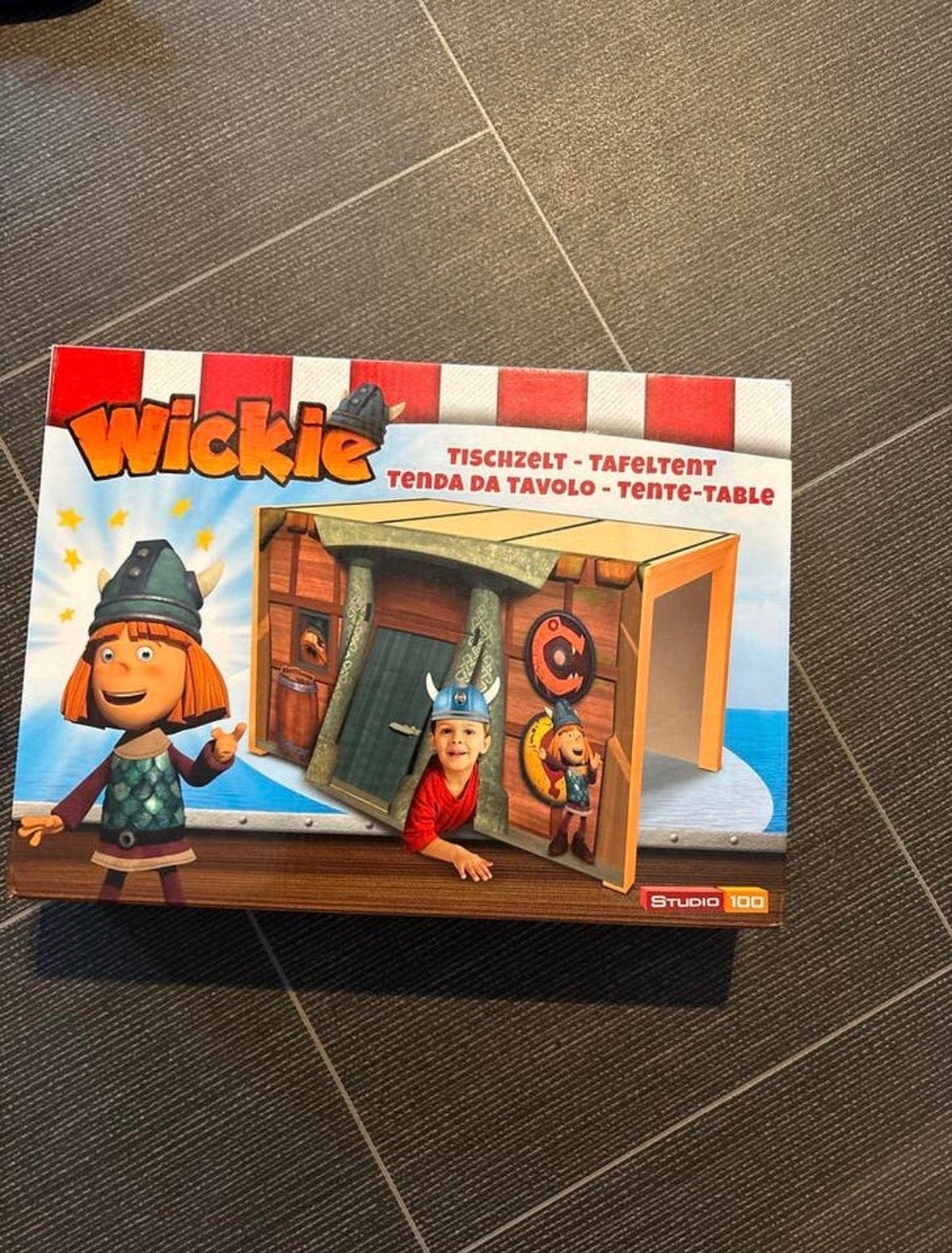 Wickie de Viking Tafel Tent - Studio 100, Ophalen of Verzenden, Gebruikt