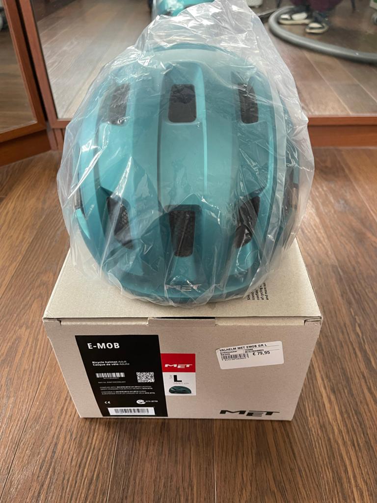 Nieuwe MET E-MOB Fietshelm Maat L (58/61 cm), Ophalen, Nieuw, L, Heer of Dame