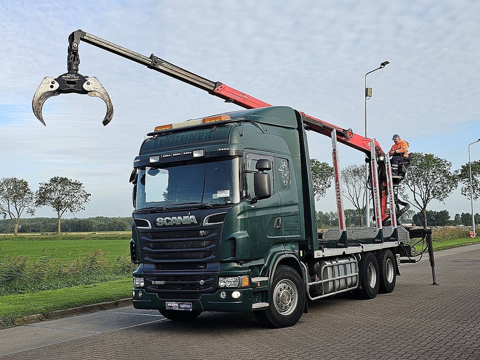 SCANIA R580 epsilon 12z, Auto's, Euro 5, Scania, Leder, Bedrijf