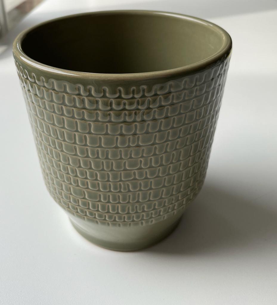 Mica decorations ‘Dune pot rond’, Tuin en Terras, Ophalen, Gebruikt, Rond, Binnen