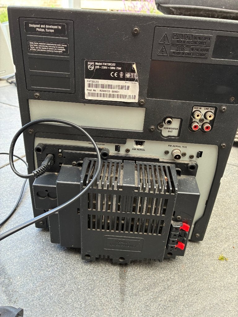 Sony stereo set, Ophalen, Gebruikt, Tuner of Radio, Sony