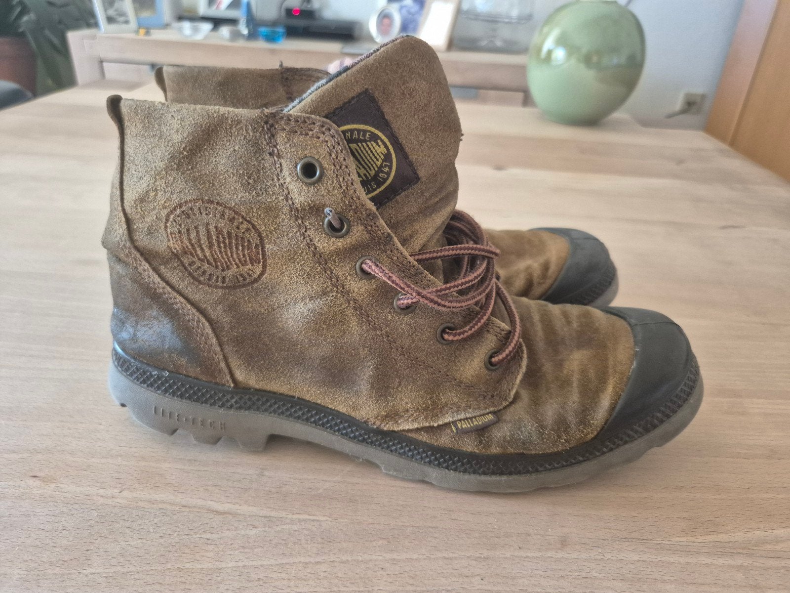 Schoenen Palladium.Maat 43., Bruin, Verzenden, Palladium, Gedragen