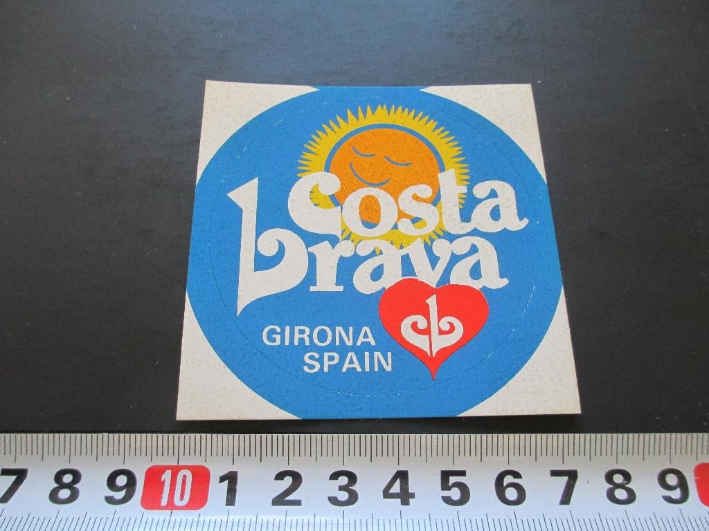sticker costa brava girona spain *, Ophalen, Zo goed als nieuw