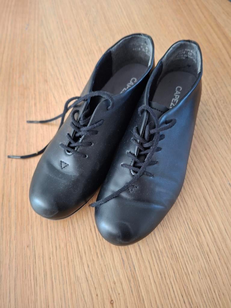 Zwarte tapschoenen maat 38/39, Ophalen of Verzenden, Zo goed als nieuw, Schoenen