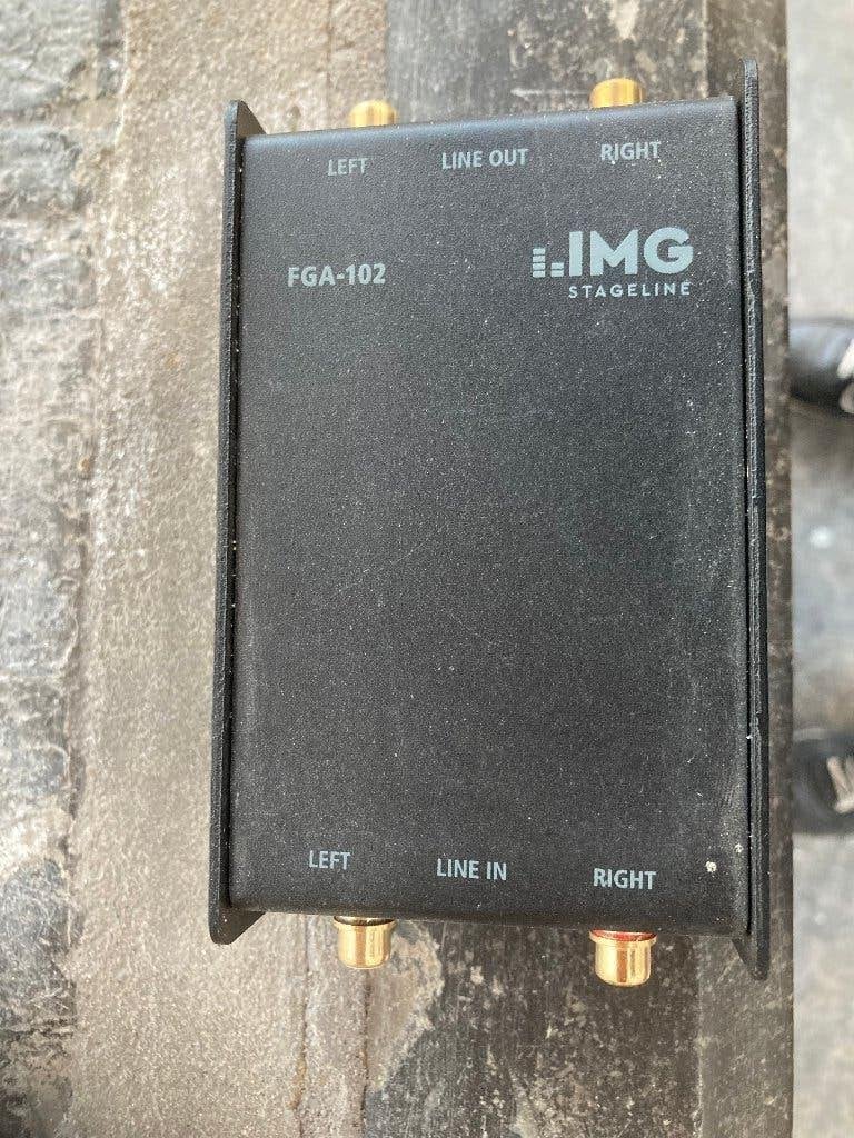 IMG Stage Line FGA-102 stereo line isolator, Ophalen of Verzenden, Gebruikt, Overige merken