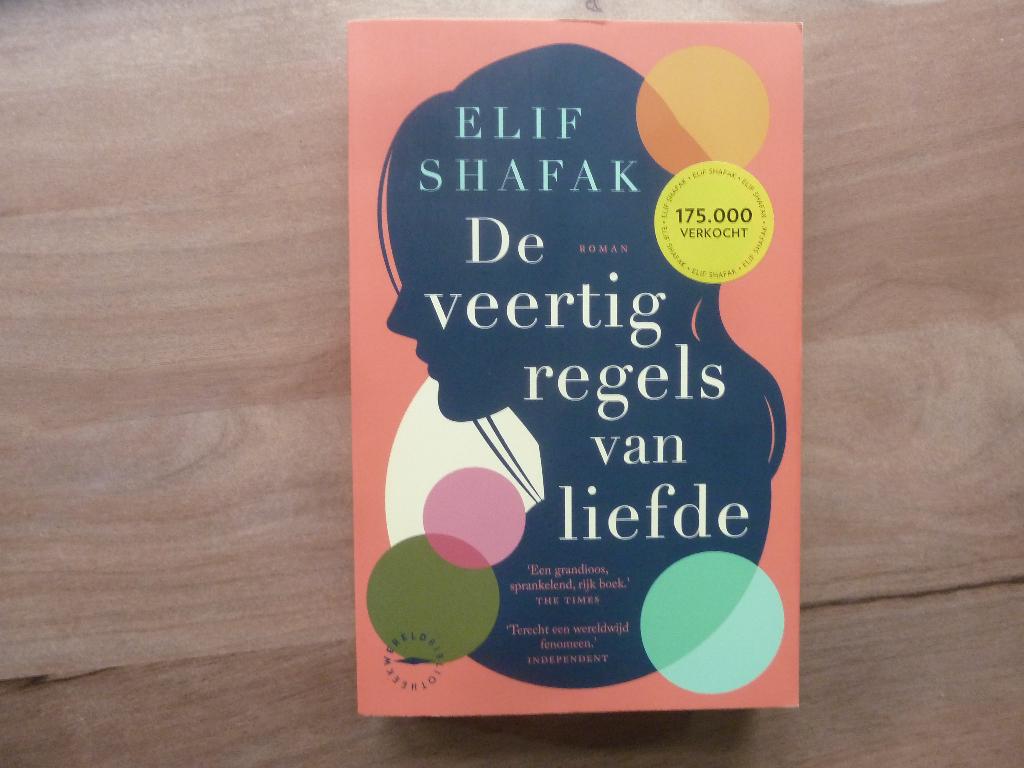Elif Shafak - De veertig regels van liefde, Ophalen of Verzenden, Zo goed als nieuw