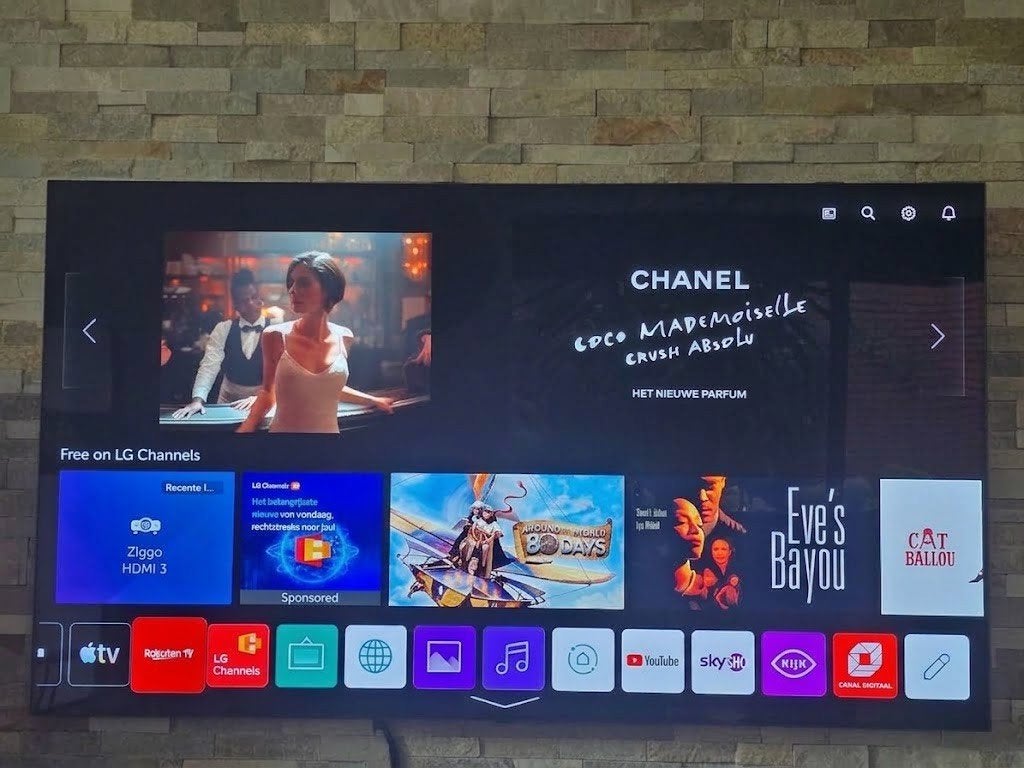 LG 65 inch OLED TV (OLED65C9PLA) – Incl. Wandbeugel & voet, Ophalen, 120 Hz, Zo goed als nieuw, 100 cm of meer