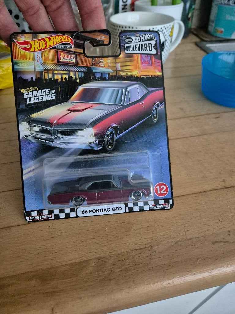 Hot Wheels Boulevard ’66 Pontiac GTO #12 GJT81, Ophalen of Verzenden, Nieuw, Auto