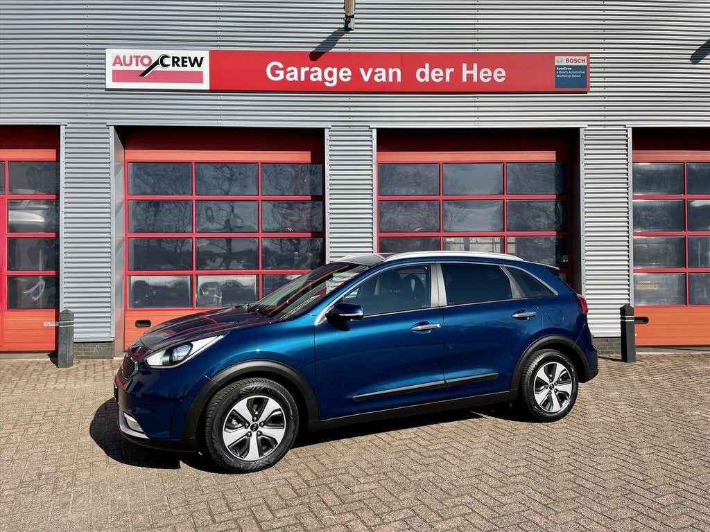 Kia Niro 1.6 GDi Hybrid RIJKLAAR!, Auto's, Kia, Te koop, Niro, Airbags, Airconditioning, Android Auto, Apple Carplay, Automatische klimaatregeling