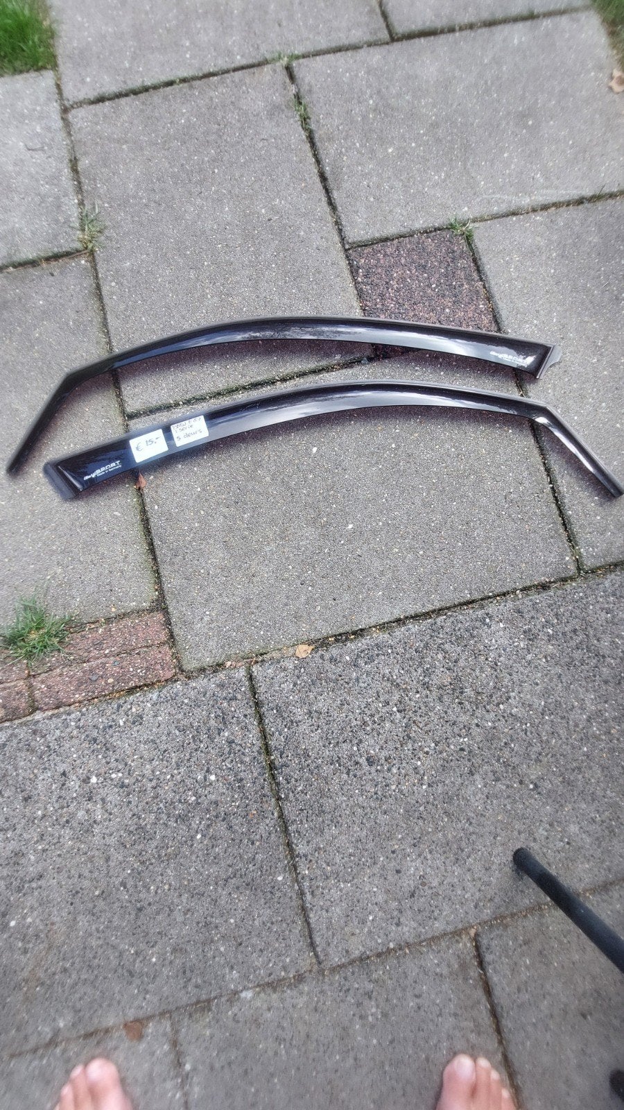 Raamspoilers voor BMW E87 1-serie 5-deurs, Auto-onderdelen, Ophalen, Gebruikt, BMW
