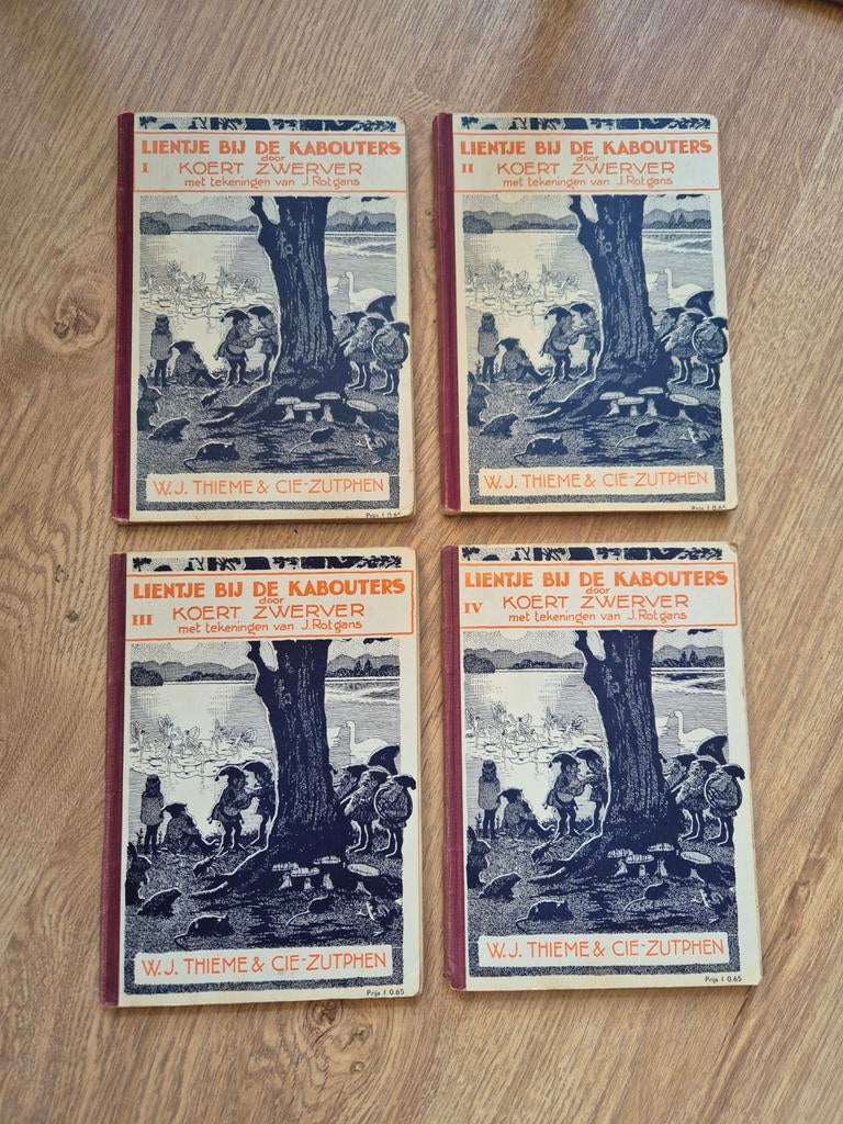 Lientje bij de kabouters leesboekjes, Antiek en Kunst, Ophalen of Verzenden, Koert zwerver