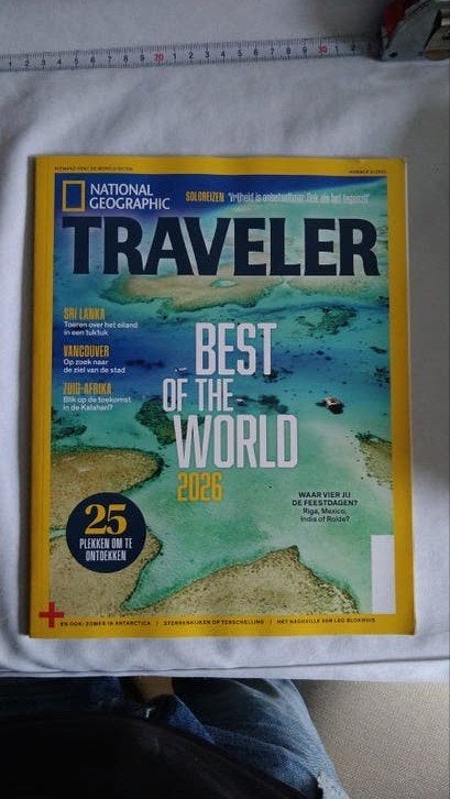 National Geographic Traveler nummer 6 2025, Ophalen of Verzenden, Zo goed als nieuw, Sport en Vrije tijd