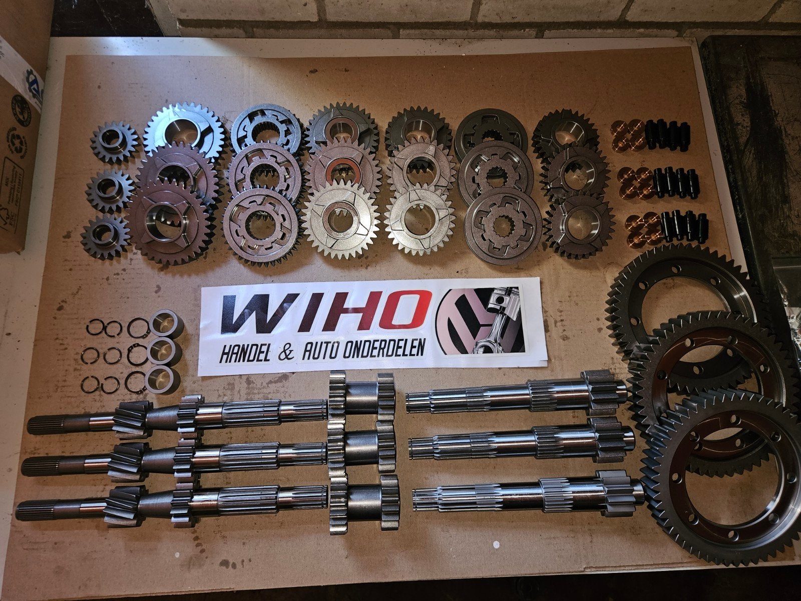 vw 02a 02j dogbox klauwbak tandwielset of compleet cross, Auto diversen, Tuning en Styling, Ophalen of Verzenden