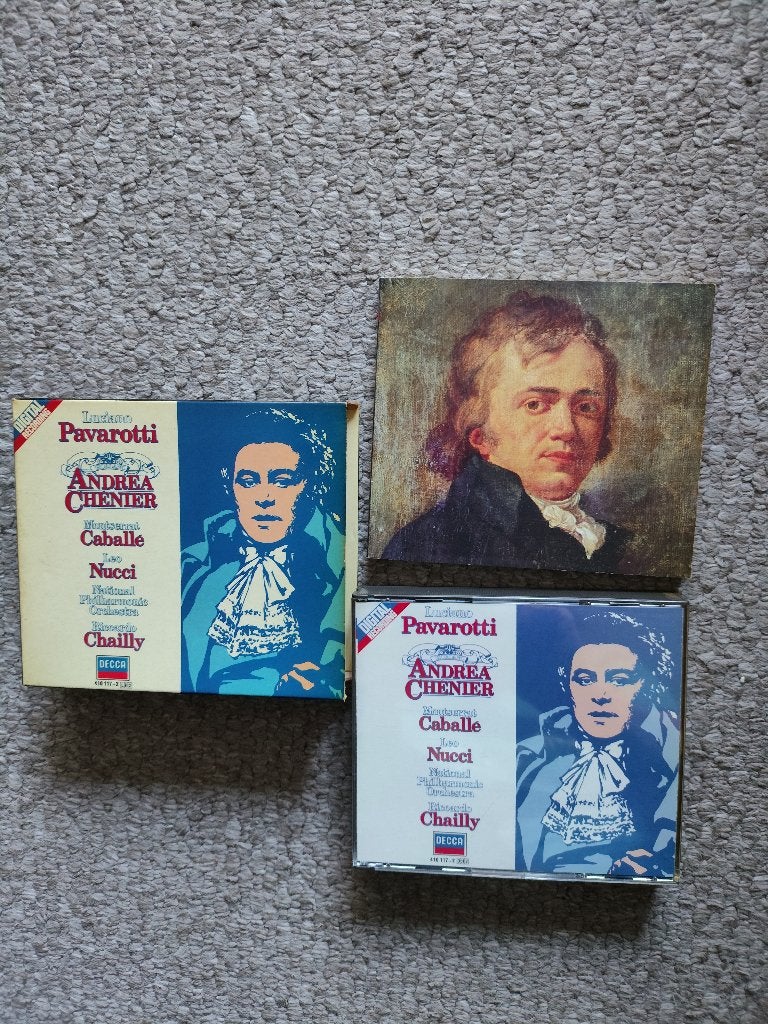 Andrea Chenier Luciano Pavarotti, Ophalen of Verzenden, Classicisme, Zo goed als nieuw, Overige typen