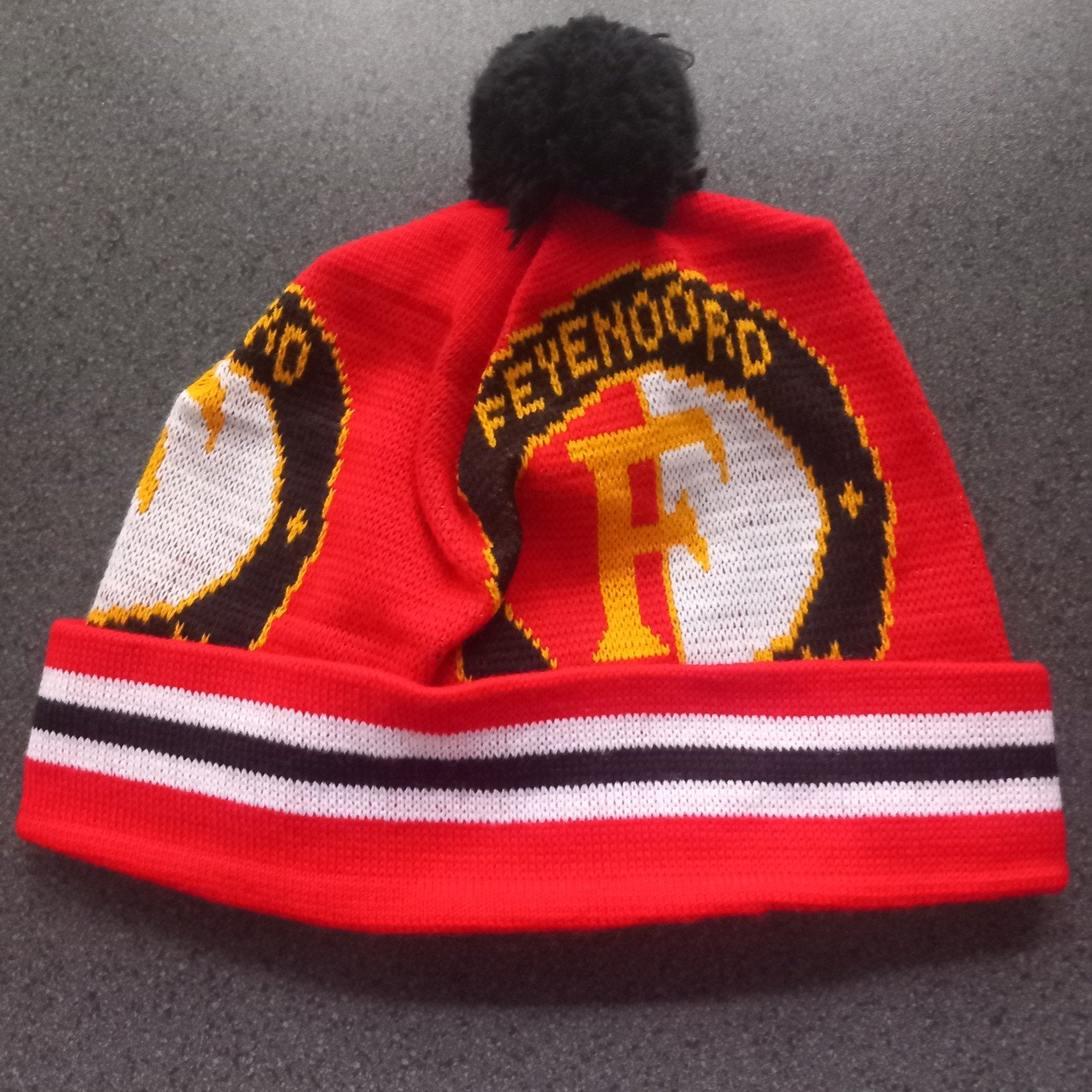 vintage ijsmuts geborduurd, Ophalen of Verzenden, Nieuw, Feyenoord