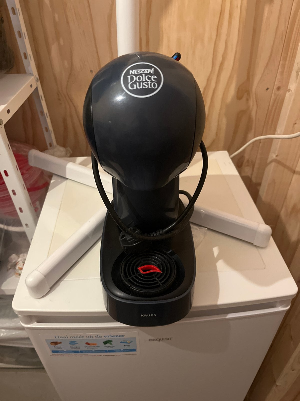 Nescafé Dolce Gusto Krups koffiezetapparaat, Gebruikt, Koffiemachine, Ophalen of Verzenden, 1 kopje