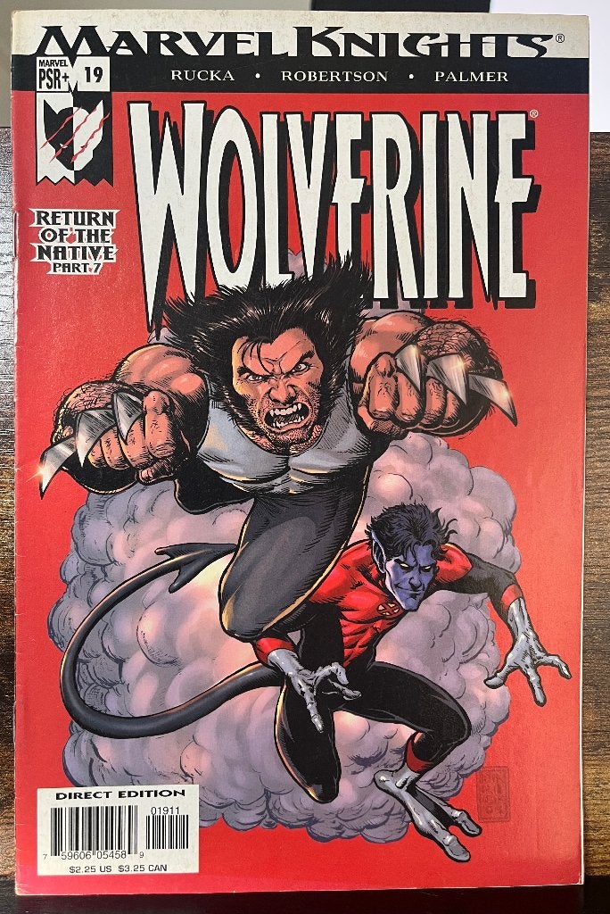 Wolverine vol 2 #19 (Marvel Comics), Boeken, Amerika, Ophalen of Verzenden, Greg Rucka, Gelezen