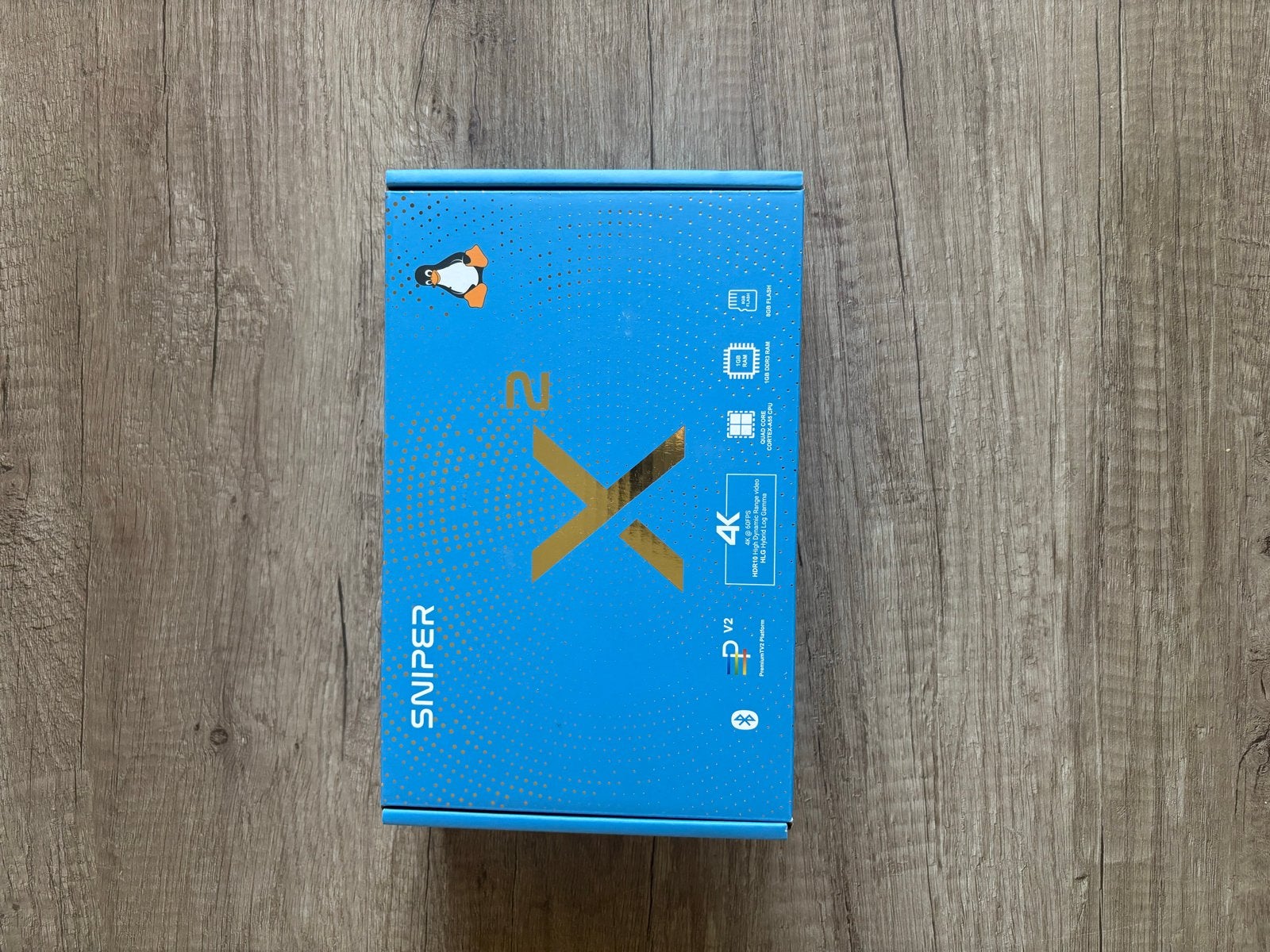 Xarius Sniper 2X 4K Linux (IPTV kastje), Ophalen of Verzenden, Zo goed als nieuw, Decoder