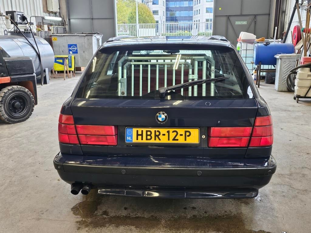 BMW 1994 Blauw E34 e34 540i v8 touring leder, foto 4