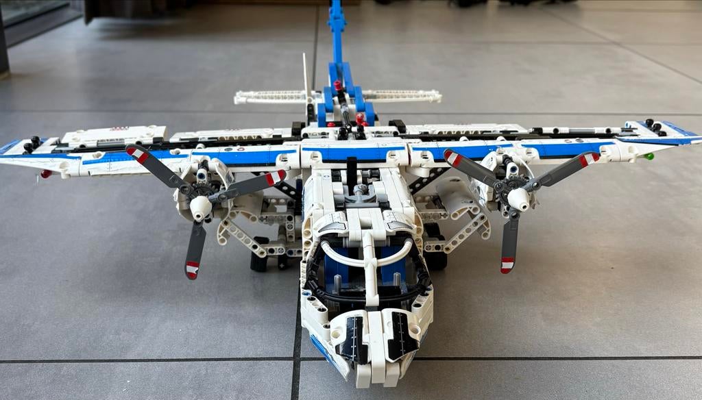 Lego Vrachtvliegtuig - compleet!, Ophalen of Verzenden, Zo goed als nieuw, Complete set, Lego