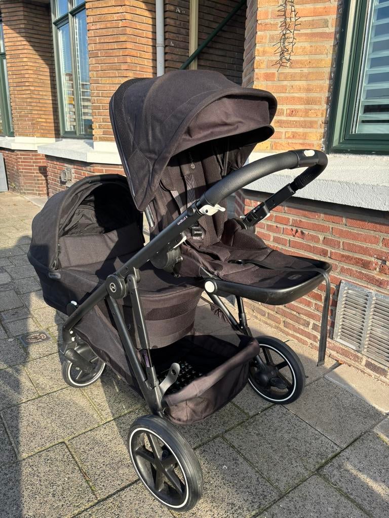 Cybex Gazelle S black compleet, Kinderen en Baby's, Kinderwagens en Combinaties, Ophalen, Zo goed als nieuw, Overige merken
