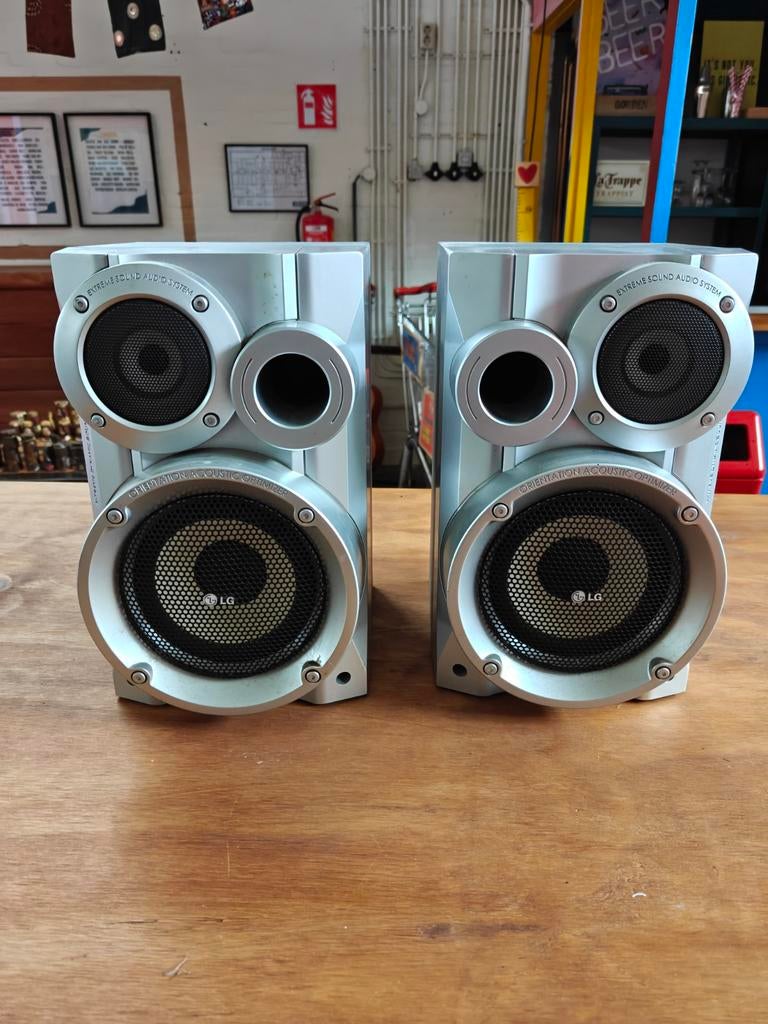 LG Speakers set, Audio, Tv en Foto, Luidsprekers, Info@lge.com, 60 tot 120 watt, Front, Rear of Stereo speakers, Ophalen