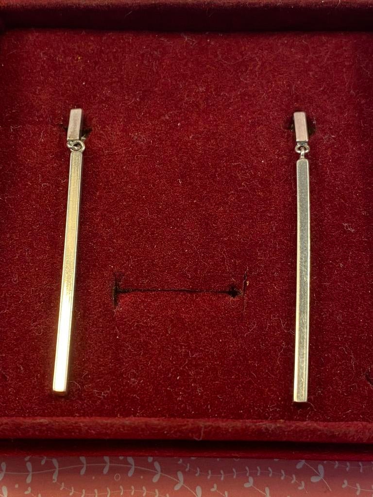 Zilveren oorhangers, Ophalen of Verzenden, Zilver