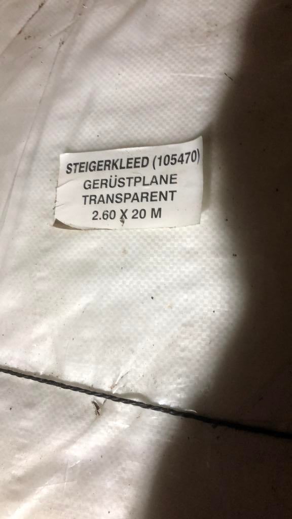 Stijgerkleed nieuw, Ophalen of Verzenden, Nieuw, Rolsteiger of Kamersteiger, 5 meter of hoger