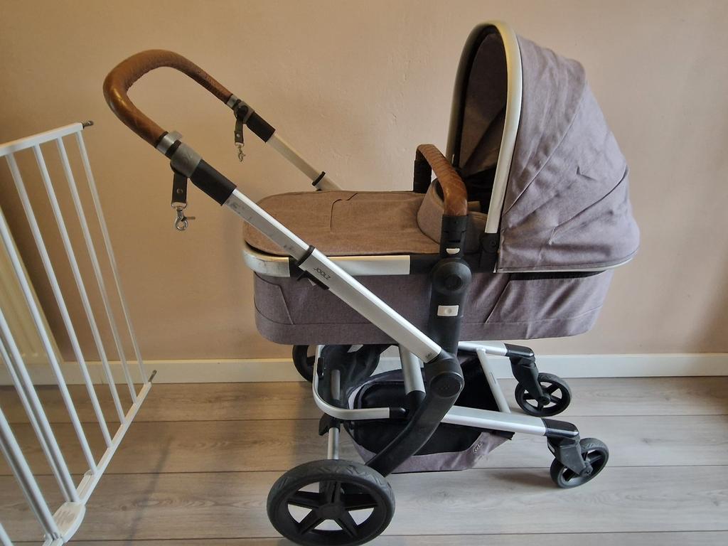 Joolz day+ combi kinderwagen grijs., Ophalen, Zo goed als nieuw, Overige merken, Verstelbare duwstang