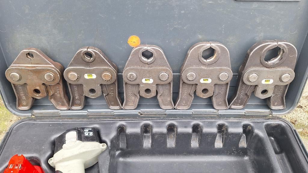 Viega Accu perstang persmachine persapparaat, Auto diversen, Autogereedschap, .., ., Ophalen of Verzenden, Zo goed als nieuw
