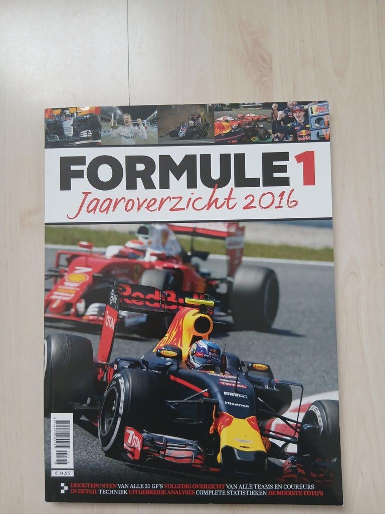 Formule 1 Jaaroverzicht 2016, Ophalen of Verzenden, Zo goed als nieuw, Algemeen, Diverse