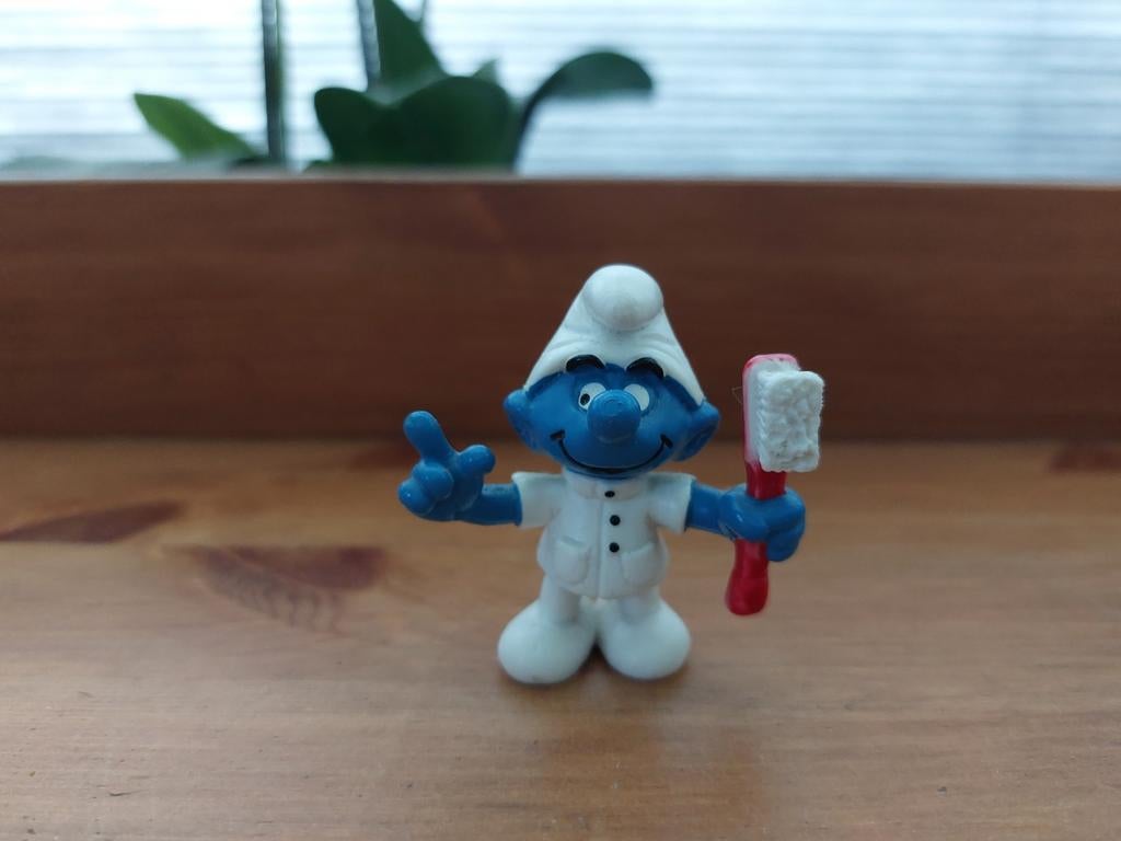 Tandarts smurf 20209 De Smurfen, Verzamelen, Smurfen, Ophalen of Verzenden