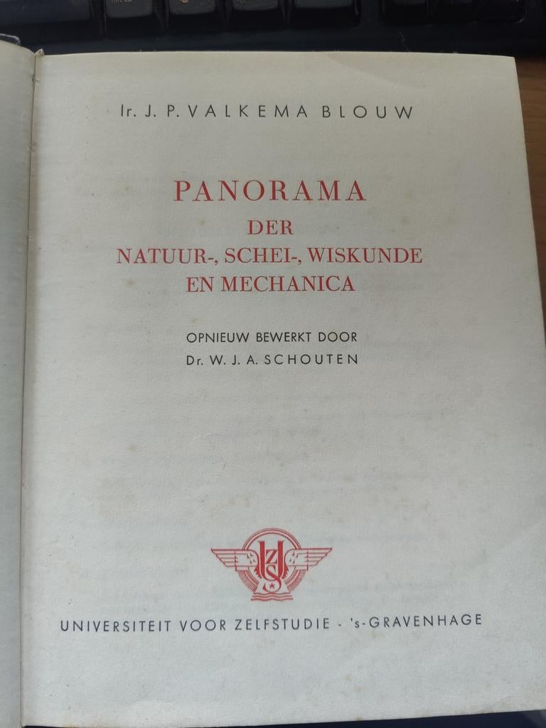 Panorama Natuur-, Schei-, Wiskunde en Mechanica, Boeken, Techniek, Gelezen, Overige onderwerpen, Ophalen